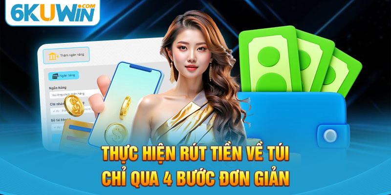 Cách rút tiền Kuwin